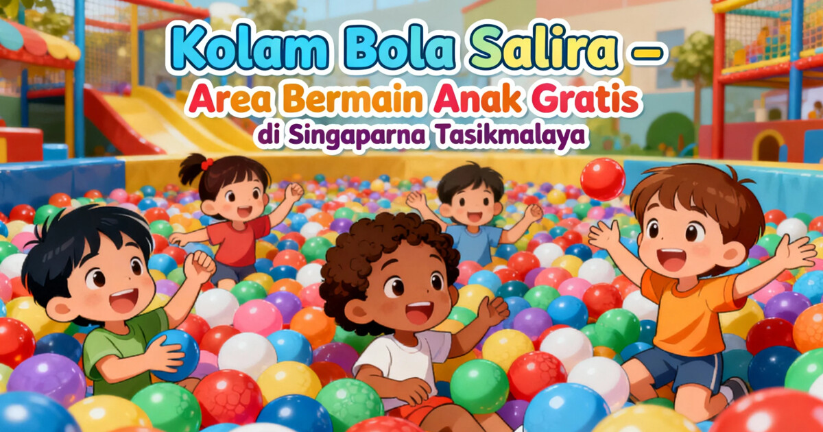 Kolam Bola Salira – Area Bermain Anak Gratis di Singaparna Tasikmalaya