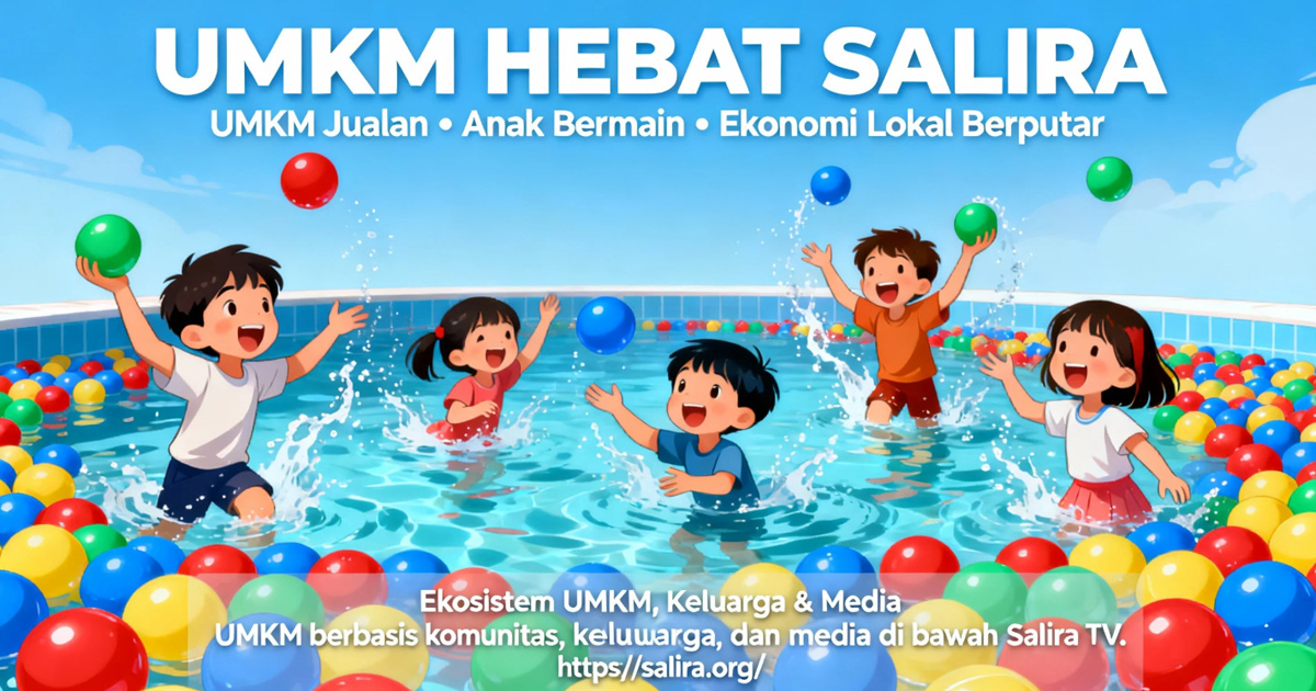 Komunitas UMKM Hebat Salira – UMKM Jualan, Anak Bermain, Ekonomi Lokal Berputar