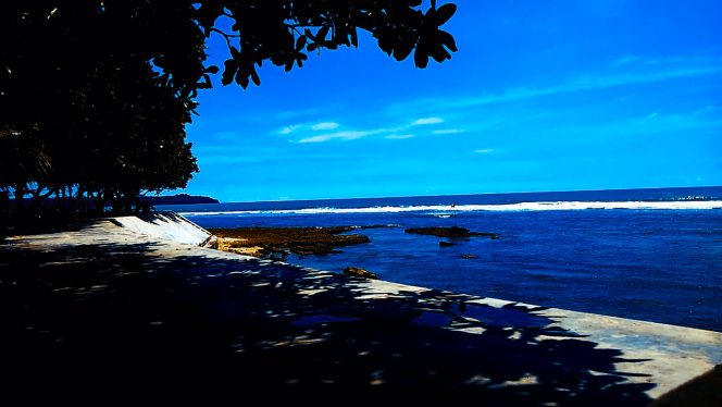 4K Relax Nature, Wonderful Karapyak Pasir Putih Pangandaran Beach