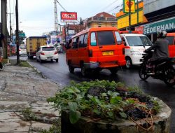 Melihat Suasana Jalan Raya Timur Singaparna, Depan Toko Sederhana & Toko Bangunan Priangan
