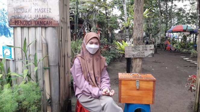 Jajaran Polsek Salawu Lakukan Giat Sammbang Kek Desa Tenjowaringin