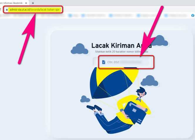 Cara Melacak Keberadaan Pengiriman Bahan Ajar (Buku Materi Pokok) BMP Cetak UT Universitas Terbuka