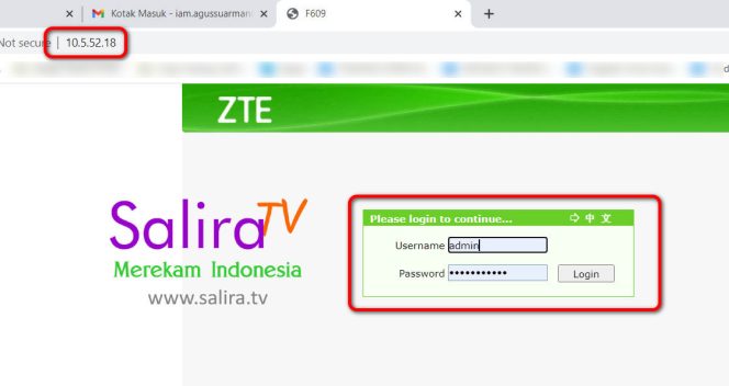 Cara Setting Access Point AP ZTE F609 untuk WiFi HotSpot Voucheran Mikrotik
