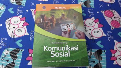 Mata Kuliah Komunikasi Sosial Universitas Terbuka, Bukunya Tebal dan Lebar, Anak Ikom Pasti Suka