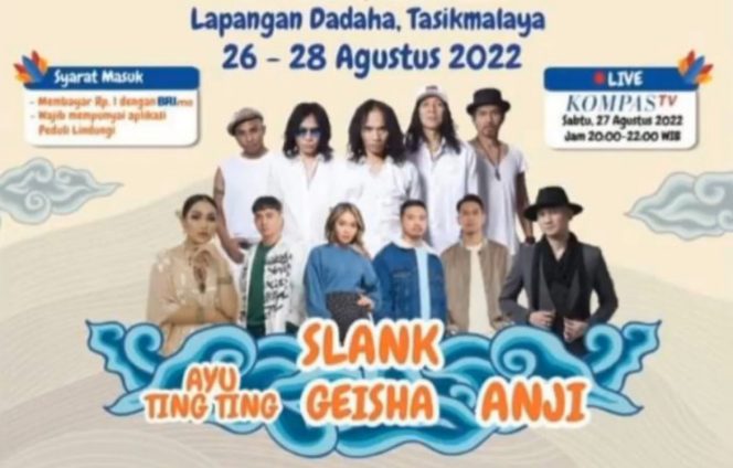 Mulai Besok (26 Agustus 2022), Ada PESTA RAKYAT SIMPEDES 2022 di Lapangan Dadaha Kota Tasikmalaya, Ayo Datang kesana!