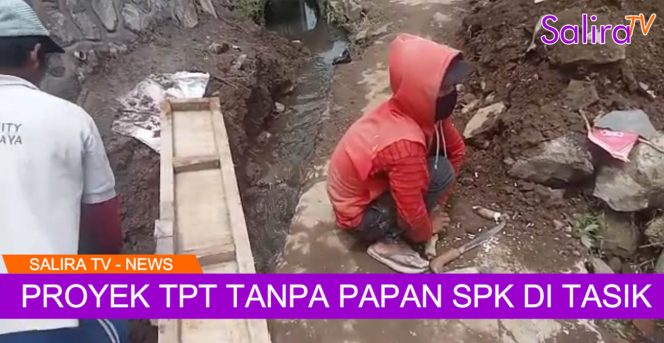 Proyek TPT di Sukamaju Kaler Belum Pasang Papan SPK, Ini Penjelasan Pengembang