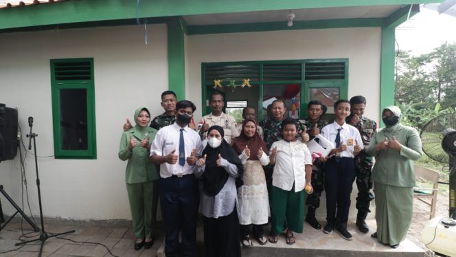 Dandim 0604/Krw Dampingi Danrem 063/SGJ Resmikan Rulahu Bagi PNS dan Anggota Kodim