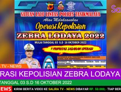 Operasi Zebra Lodaya 2022 – POLRES TASIKMALAYA – Mulai 03 s.d 16 Oktober 2022