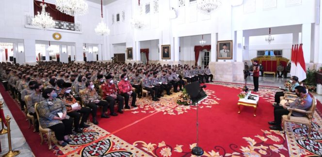 Panggil Jajaran Polri ke Istana, Presiden Sampaikan Sejumlah Arahan