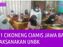 SDN 1 Cikoneng Ciamis Jawa Barat Melaksanakan UNBK