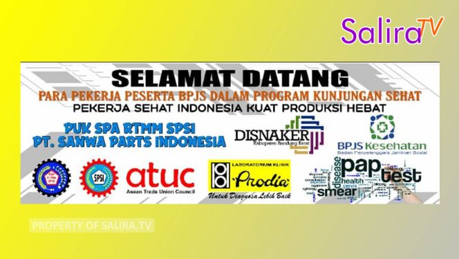 PUK SPA RTMM SPSI PT. Sanwa Parts Indonesia Laksanakan Program Kunjungan Sehat