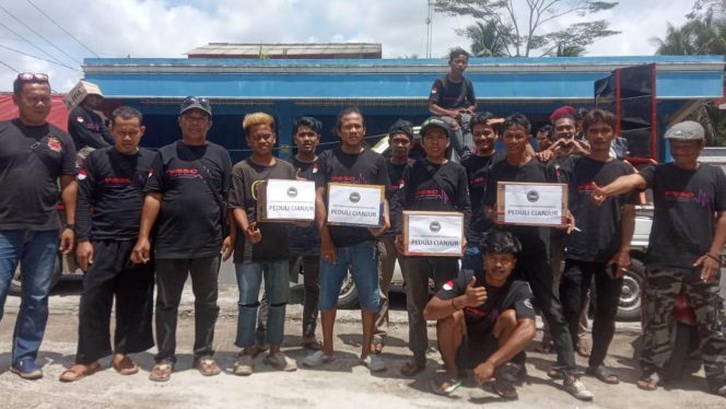 Paguyuban Sound System Cikalong (PSSC) Peduli Korban Gempa Cianjur