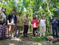 Peletakan Batu Pertama Pembangunan Musholla Jogokali di Pondok Kerajaan Nurul Qodiri Purworejo