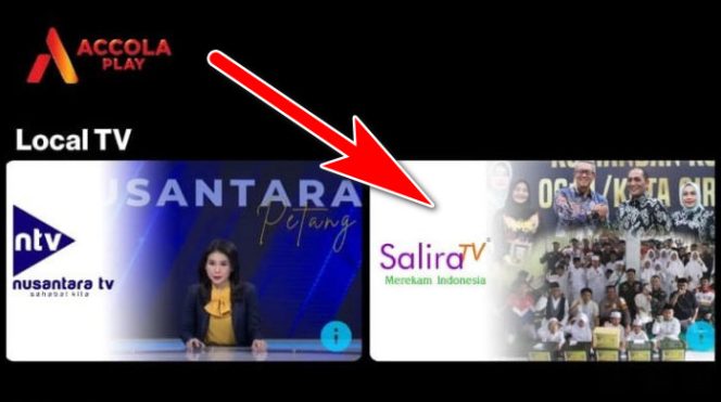 Siaran Televisi Streaming 24 Jam Salira TV, Sekarang Sudah Bisa Disaksikan pada Platform Accola Play