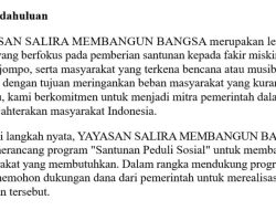 Yayasan SALIRA MEMBANGUN BANGSA: Pilar Baru untuk Perubahan Sosial Berkelanjutan