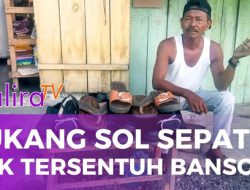 Kisah Pilu Tukang Sol Sepatu di Langkat: Dua Dekade Tak Pernah Tersentuh Bantuan Pemerintah