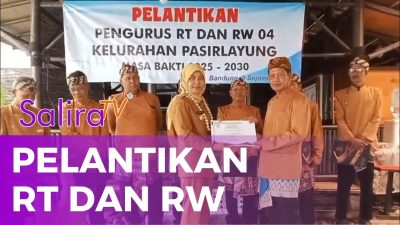 Pelantikan Pengurus RT dan RW 04 Kel. Pasirlayung Periode 2025–2030 Berlangsung Meriah