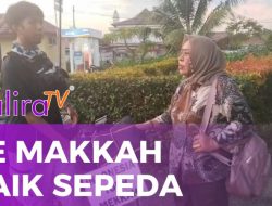 Perjalanan Iman: Pemuda Ciamis ini Tempuh Perjalanan ke Makkah dengan Sepeda, Singgah di OKI