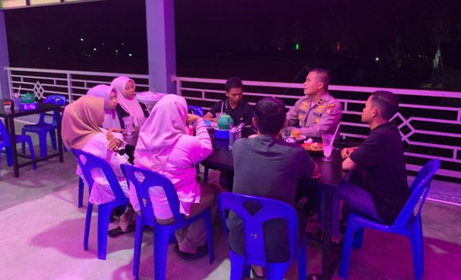 Polsek Buru Ajak Generasi Z Bangun Sinergi Kamtibmas Lewat Nongki Bareng