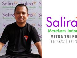 Salira TV Terima Kaos Brimob, Komitmen Mitra TNI–Polri Diperkuat