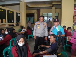 Hari Jadi Kota Tasik ke-24, Polres Tasikmalaya Kota Gelar Donor Darah Sukses Besar