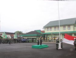 Kasdim 0612/Tasikmalaya Pimpin Upacara Hari Sumpah Pemuda ke-97 dengan Penuh Khidmat