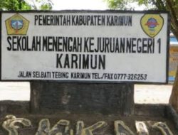 Murid SMKN 1 Karimun Diwajibkan Membayar Iuran Untuk Membeli Perlengkapan Ruang Kelas, Dana BOS Untuk Apa?