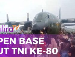 Open Base HUT TNI ke-80 di Lanud Husein Sastranegara Bandung, Puluhan Pesawat TNI Dipamerkan