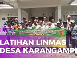 Pelatihan LINMAS di Desa Karangampel, Ciamis Dukung Penguatan Keamanan dan Ketertiban Desa