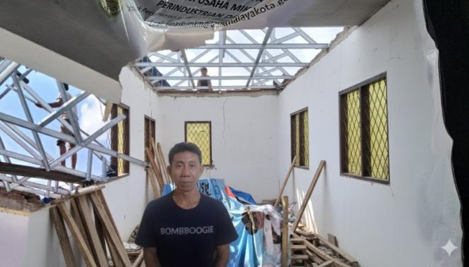 Proyek Gedung Dinas UMKM Tasikmalaya Diduga Abaikan Standar K3: Pekerja Bekerja Tanpa APD di Ketinggian