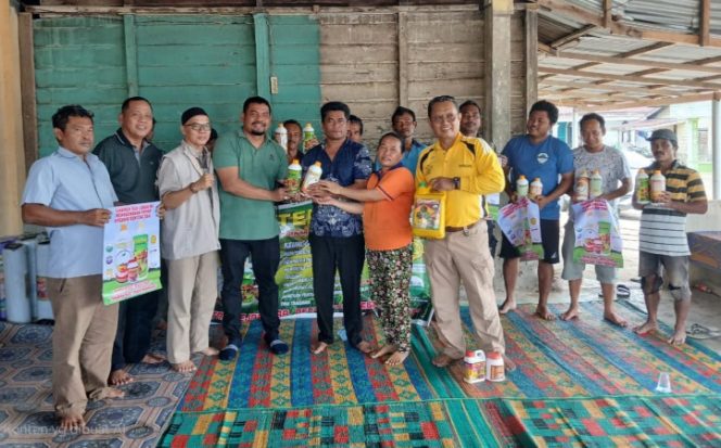 PT Karunia Rotorindo Tani Nusantara Sosialisasikan Manfaat Pupuk Organik di STM Hulu