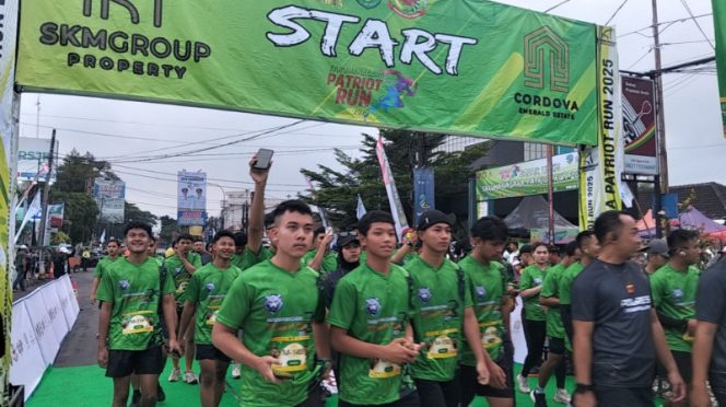 Ribuan Warga Ikuti Tarumanagara Patriot Run 2025 di Tasikmalaya, Rayakan Semangat TNI dan Hari Jadi Kota