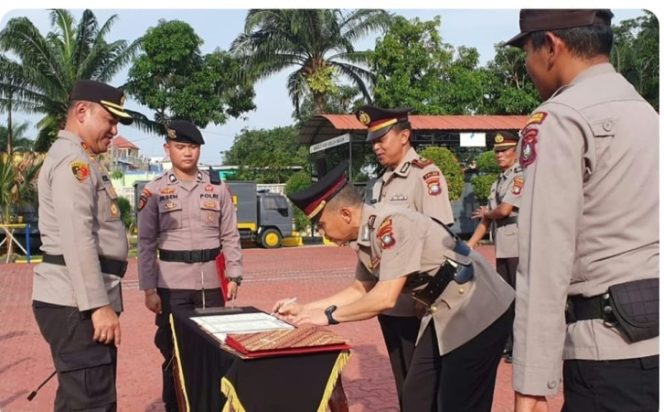Rotasi Enam Jabatan Strategis di Polres Karimun Resmi Dilaksanakan