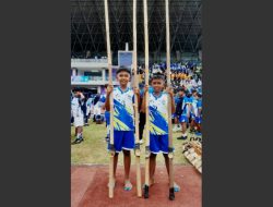 Saiful Anam, Siswa SDN 2 Gegempalan Raih Juara 1 Lomba Egrang Tingkat Kabupaten Ciamis