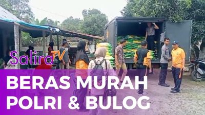 Sinergi Polri dan Bulog: Ribuan Warga Langkat Dapatkan Beras Murah