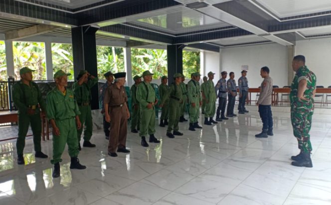 Sinergi TNI-Polri dan Pemdes: Linmas Desa Kujang Diperkuat Jadi Garda Utama Keamanan Masyarakat