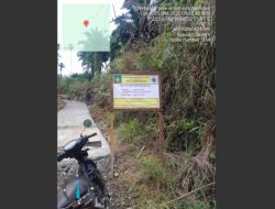 Warga Pertanyakan Kualitas Proyek Rabat Beton di Desa Garunggang, Langkat