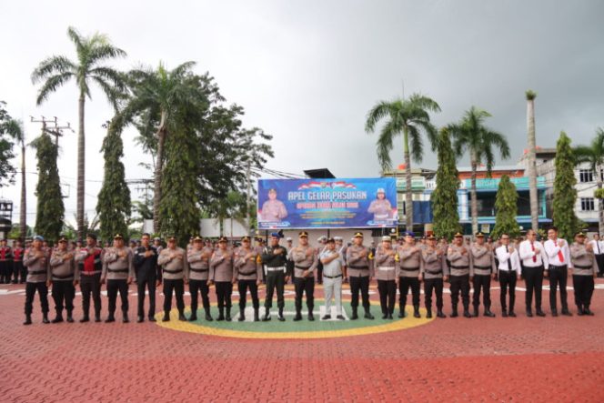 Apel Operasi Zebra Seligi 2025, Polres Karimun Siap Tingkatkan Disiplin Lalu Lintas