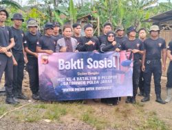 Bakti Sosial HUT ke-4 Batalyon D Pelopor: Brimob dan Warga Ciamis Bersinergi
