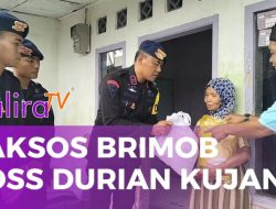 Brimob dan Boss Durian Kujang Serukan Bantuan untuk Perbaikan Rumah Saroh