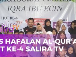 HUT ke-4 Salira TV Diisi Tes Hafalan dan Pembacaan Al-Qur’an oleh Anak-Anak PAUD, RA, dan MI