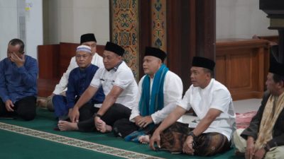 Kapolda Jabar Gelar Subuhan dan Silaturahmi Bersama Ulama di Masjid Agung Tasikmalaya