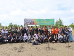 Kodim 0612/Tasikmalaya Tanam 2.000 Mangrove di Cipatujah: Langkah Nyata Menjaga Pesisir dari Ancaman Abrasi