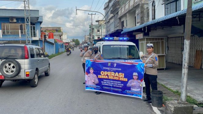 Operasi Zebra 2025, Satlantas Karimun Intensifkan Edukasi dan Penindakan