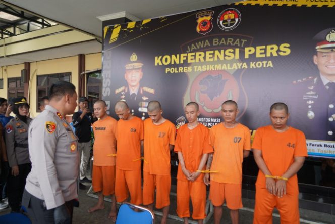 Penindakan Tegas Polres Tasikmalaya Kota Terhadap Kasus Penganiayaan dan Kepemilikan Senjata Tajam