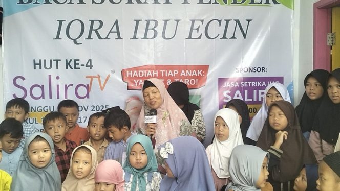 Perayaan HUT ke-4 Salira TV di Singaparna: Lomba Mengaji PAUD Hadirkan Momen Haru dan Edukatif