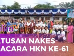 Ratusan Tenaga Kesehatan Ikuti Upacara Peringatan HKN Ke-61 di Manggarai Barat