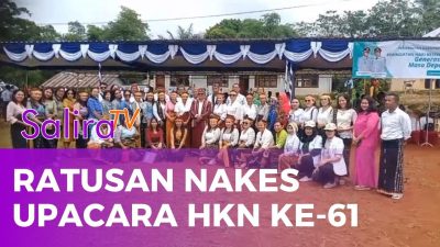 Ratusan Tenaga Kesehatan Ikuti Upacara Peringatan HKN Ke-61 di Manggarai Barat