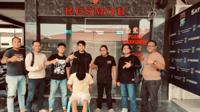 Resmob Polres Karimun Amankan Pelaku Pencurian Berantai yang Beraksi di 50 Lokasi