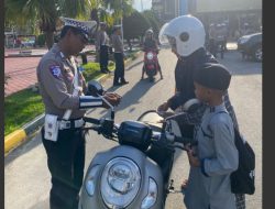 Satlantas Polres Karimun Lakukan Pemeriksaan Kendaraan pada Operasi Zebra Seligi 2025